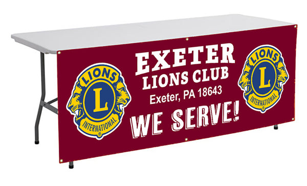 Lions Club Banner