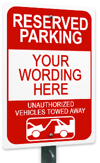 Custom Parking Signs